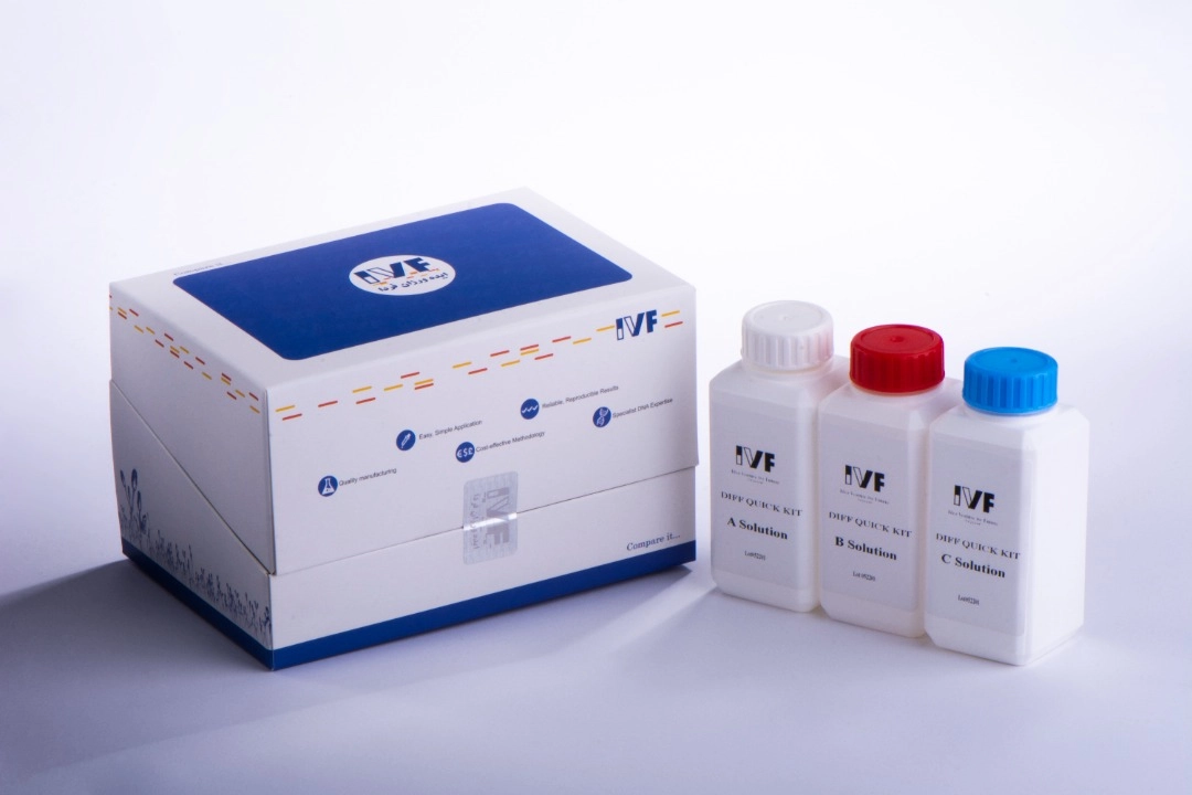 DIFF QUIK kit (quick sperm staining kit)